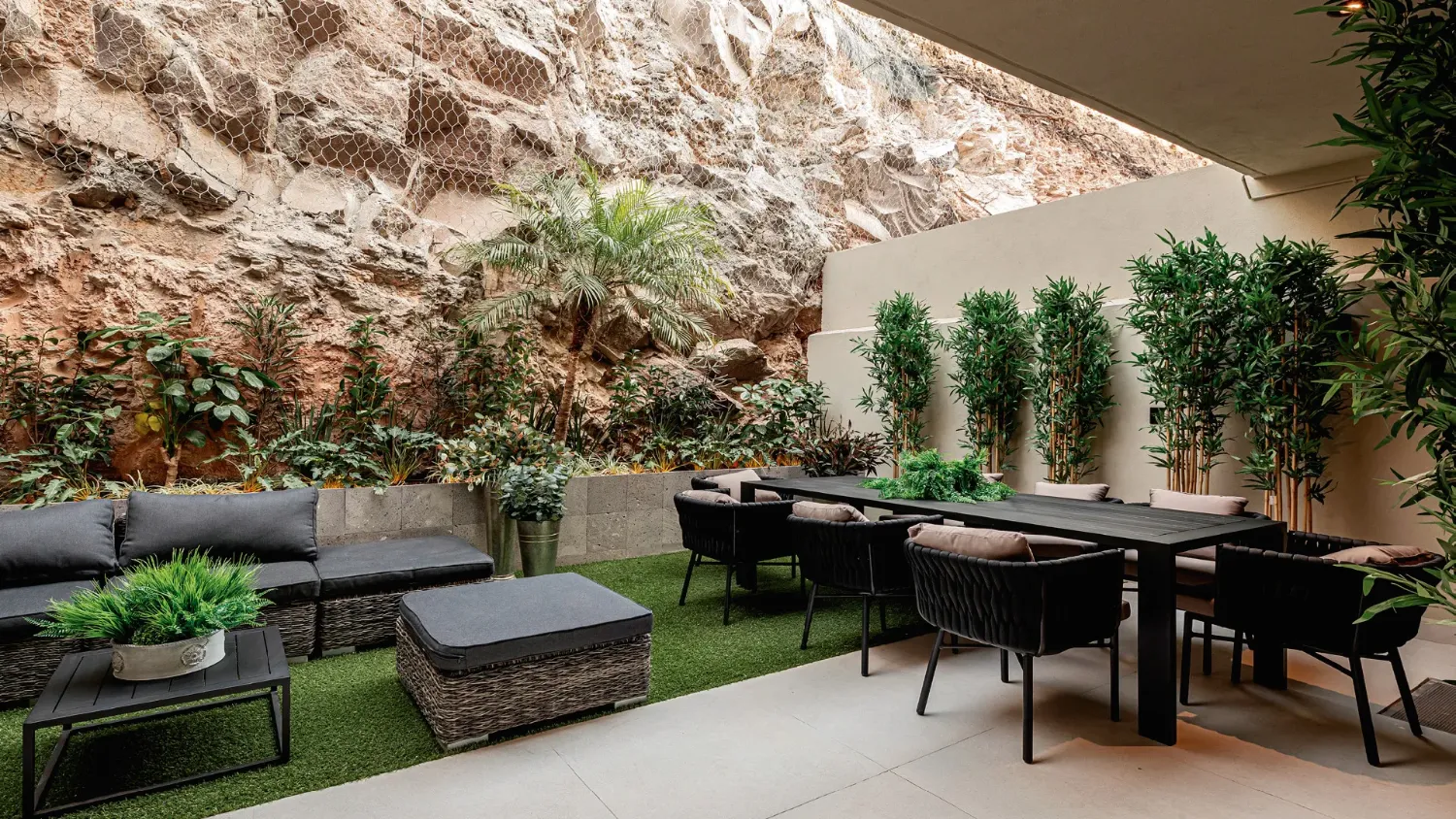 Jardín privado — Casa Serena